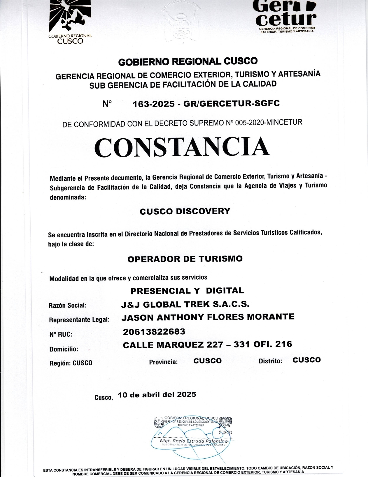 cusco discovery about us